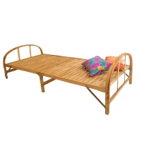 Lit enfant pliant en bambou